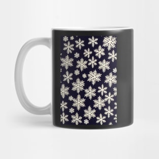 Christmas Seamless Pattern - Snowflakes #8 Mug